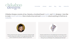 Desktop Screenshot of chikaboo-designs.com